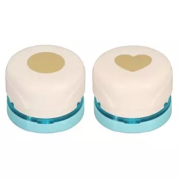 Дырокол для поделок Магнитный металлический дырокол для бумаги Дырокол для тиснения для бумажного творчества Скрапбукинг Heart Shape