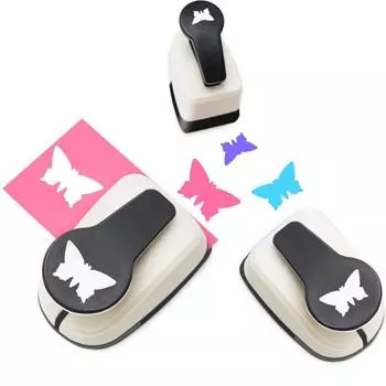 Дырокол для скрапбукинга с бабочкой, резак ручной работы, карточный ремесло, скрапбукинг, печать, сделай сам, цветочная бумага, дырокол, устройство для рукоделия 9mm