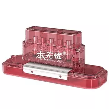 Дырокол на 5 листов, 5 отверстий, сшиватель страниц книги, дырокол для листов, для форматов А4, А5, В5