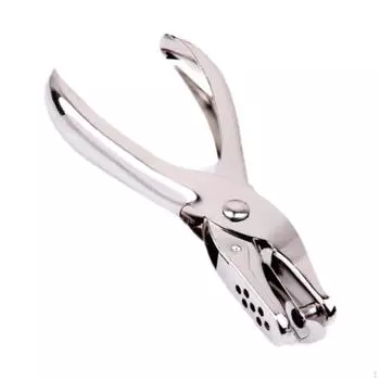 Дырокол на одно отверстие, Портативный ручной, Канцелярская принадлежность для офиса, Карточка, Подарочная бирка