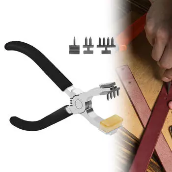 Дырокол, ручные плоскогубцы, пробойник, плоскогубцы для ремней A