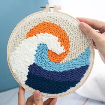 Дырокол с вышивкой «Бамбуковый кулак» своими руками Windmill