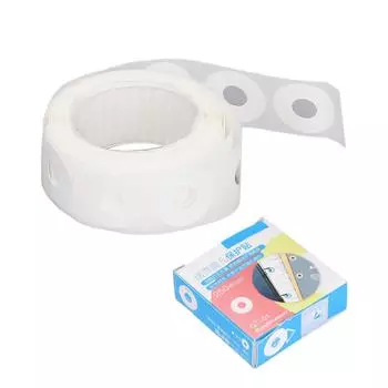 Дырокол Укрепители Наклейки DIY Производство ПВХ Водонепроницаемый Простая эксплуатация Укрепление белый