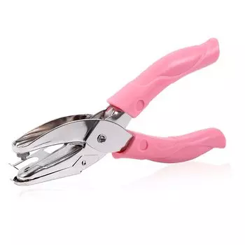 Дыроколы SPEEDWOX, Дырокол для поделок, Дырокол круглой формы, Дырокол 3 мм, Всего 5 видов, Канцелярские принадлежности, Канцелярские принадлежности, Искусство, Скрапбукинг розовый