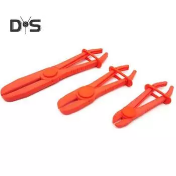 DYS Auto 3 шт./компл. пластиковые запорные клещи для трубок, уплотнительные зажимы, инструмент для ремонта автомобилей