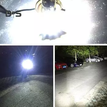 DYS Auto Shop 1 шт. 12 В светодиодный мотоцикл H4 COB супер яркая фара передняя лампа лампа