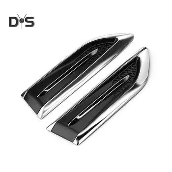 DYS Auto Shop 2 шт. акульи жабры автомобиль авто-Стайлинг боковой поток воздуха вентиляционный декор наклейка