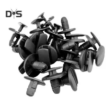 DYS Auto Shop 50 шт. автомобильный нажимной тип заклепки бампера крыло фиксированный зажим для Peugeot Citroen