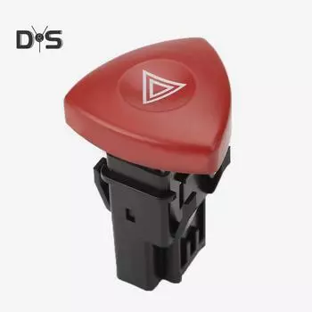 DYS Автомагазин Автомобиль Предупреждение об опасности Аварийный свет Кнопка мигалки Автомобильный инструмент для Renault