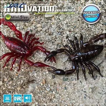 DYS Creative Скорпион ИК-инфракрасный пульт дистанционного управления Critter Детский рождественский подарок Игрушка чёрный