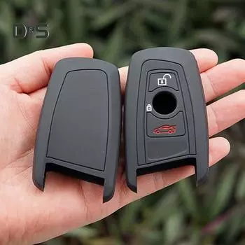 DYS модные сумки мягкий силиконовый автомобильный брелок защитный чехол в виде ракушки для BMW X3 GT5 GTM4 серии серый