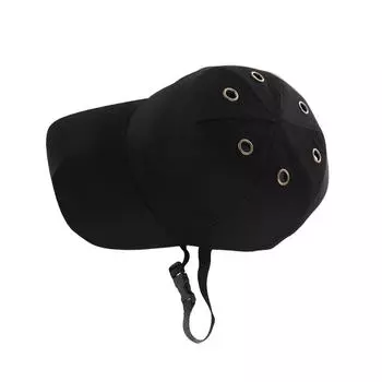 Дышащая бейсболка для мастерской для взрослых, ударопрочная защитная кепка, многоразовая, регулируемая, защитная кепка для головы темно-синий