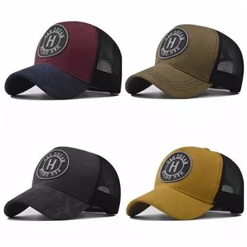 Дышащая бейсболка, солнцезащитная кепка Snapback, мужская и женская сетчатая кепка, кепка дальнобойщика вино красного