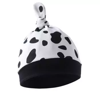 Дышащая детская шапочка-чепчик из хлопка для новорожденных, шапочка-ушанка, удобный головной убор для детей от 0 до 3 месяцев, унисекс 5