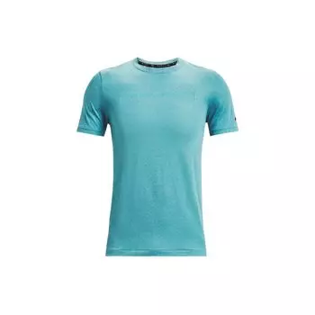 Дышащая футболка Slim Fit для тренировок Under Armour, мужские топы, синяя 1361132-476 M
