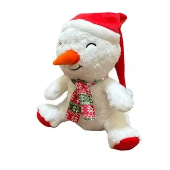 Дышащая и светящаяся рождественская плюшевая кукла, подарок для семьи и друзей One Size