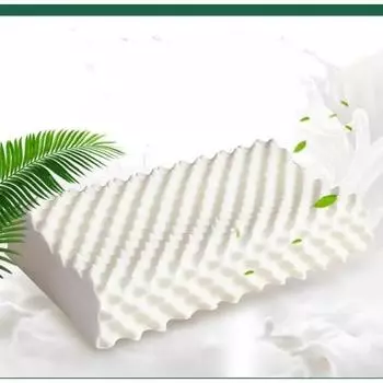 Дышащая латексная подушка для взрослых, резиновая подушка, эргономичный дизайн, подарок, помощь для сна, удобный мягкий Таиланд 60x40x10cm