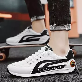 Дышащая модная обувь в корейском стиле, мужская повседневная обувь из сетки, спортивная обувь 38