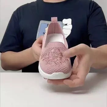 Дышащая обувь, женские повседневные кроссовки, обувь для фитнеса, прогулочная обувь для бега 36 чёрный