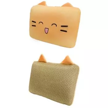 Дышащая подушка для кошачьего сна Мягкая, машинная стирка, подушка Премиум качества, подушка с эффектом памяти, для использования в помещении Style A