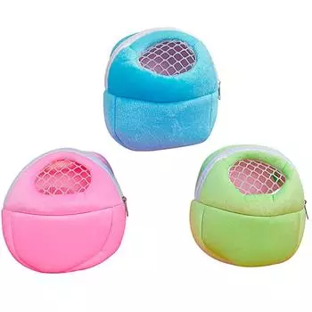 Дышащая подвесная клетка Potani для маленьких домашних животных, крыс, хомяков, ежиков, морских свинок Medium синий