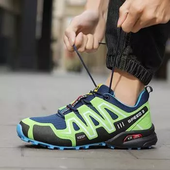 Дышащая повседневная обувь, мужские низкие кроссовки, повседневные спортивные амортизирующие кроссовки для бега, ходьбы, размеры 39-47 39 коричневый