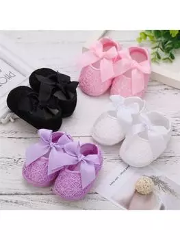 Дышащая противоскользящая обувь для маленьких девочек, повседневные кроссовки для малышей S розовый