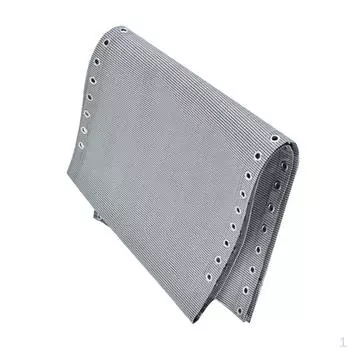 Дышащая сетчатая ткань для отдыха в кресле для отдыха на пляже и открытом бассейне красный