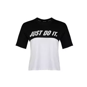 Дышащая спортивная футболка Nike Retro Tailwind Mesh с короткими рукавами, женские топы, черный AJ8663-011 L