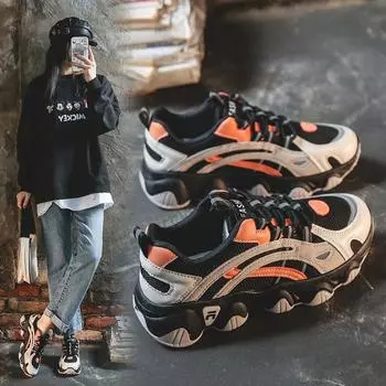 Дышащая спортивная обувь женская повседневная сетчатая шнуровка кроссовки женские размер 43 туфли на платформе женские летние Zapatos De Mujer 35