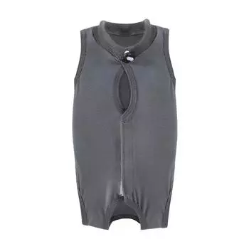 Дышащая стерилизационная одежда для кошек, одежда для отлучения от груди, защита от вылизывания после операции, подходит для четырех сезонов, S