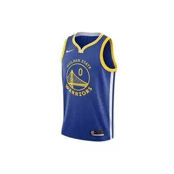 Дышащая свободная баскетбольная майка Nike NBA City Edition, SW Fan Version, мужские топы сезона 2019–2020, синие AV4947-404 XL