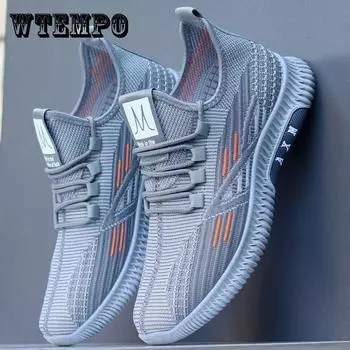 Дышащая тонкая мужская сетчатая обувь. Молодежная износостойкая нескользящая спортивная обувь. Универсальные и легкие повседневные кроссовки. 39