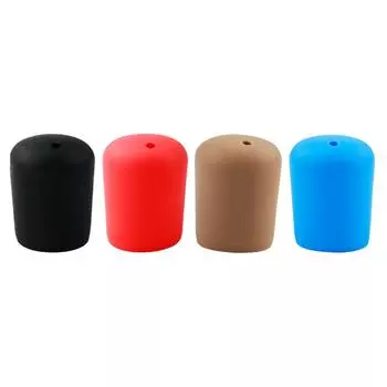 Дышащая заглушка на конце удочки, простая в установке заглушка для хвоста удочки M чёрный