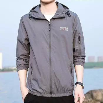 Дышащее и стильное мужское солнцезащитное пальто, тонкое и легкое 6XL