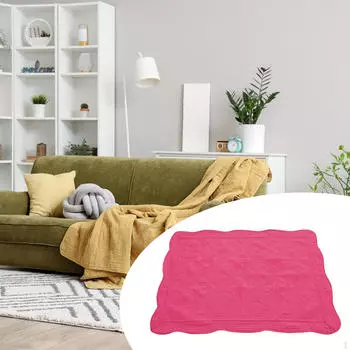 Дышащее одеяло для гостиной, многофункциональное решение для кондиционирования воздуха и сна розы красного