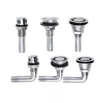 Вентиляционный клапан из нержавеющей стали, морской вентиляционный клапан, дыхательный клапан, лодочная линия, вентиляционный соединитель, газовый вентиляционный клапан, прямой лодочный аксессуар для лодки A