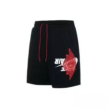 Дышащие баскетбольные шорты Air Jordan с логотипом Wing, мужские черные BQ8482-010 XL