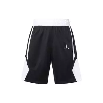 Дышащие баскетбольные шорты Jordan, мужские, черные, белые, AR4322-012 XS