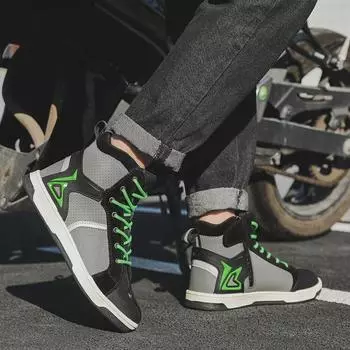 Дышащие ботинки для езды на мотоцикле Cross-Border — защита от падений, всесезонная обувь для рыцарских гонок и паркура 44