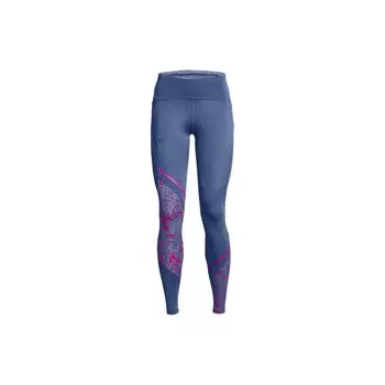 Дышащие брюки для фитнеса с логотипом Under Armour, женские брюки синие 1361385-470 M