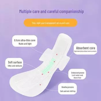 Дышащие гигиенические прокладки Encore Daily для ночного использования - Soft Silk, Sweet Sleep, Classic Thin Series, большое количество по договоренности