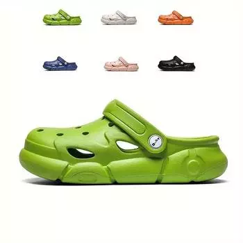 Дышащие легкие сандалии-сабо для мальчиков и девочек - нескользящая и мягкая подошва для комфортной ходьбы 36-37 белый