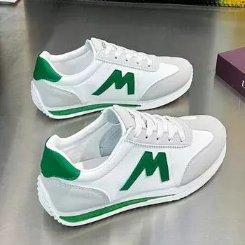 Дышащие маленькие белые туфли, женская обувь, повседневная обувь на толстой подошве, женские кроссовки 35 красный