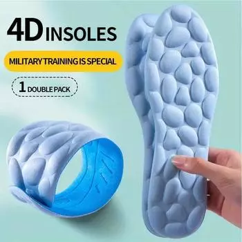 Дышащие массажные стельки из пены с эффектом памяти для обуви с ортопедической подушкой для спортивного бега EU35-36
