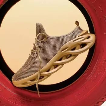 Дышащие мужские кроссовки, уличные легкие мужские кроссовки, Нескользящие мужские сандалии на шнуровке, гибкие теннисные сандалии большого размера 40