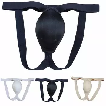 Дышащие мужские нижнее белье, выпуклые подушечки для чашек, удобный хлопок