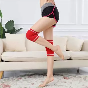 Дышащие наколенники для девочек, поддержка локтей, 1 шт., женские тонкие весенние спортивные наколенники с кондиционером, наколенники для комнаты