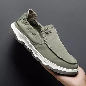 Дышащие однопедальные туфли большого размера, новые парусиновые туфли с зонтиком на все сезоны, старые пекинские тканевые туфли для вождения W867 39