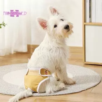 Дышащие подгузники для сук, сетчатая конструкция, герметичные, водопоглощающие, для недержания тепла XS розовый